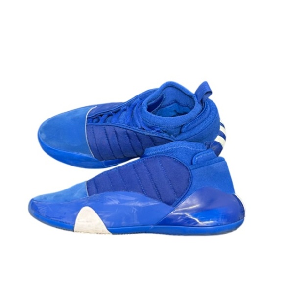 👟 Harden Vol. 7 Royal Blue Sneakers Men’s Size 9 Basketball Shoes IE9248 - Picture 2 of 6